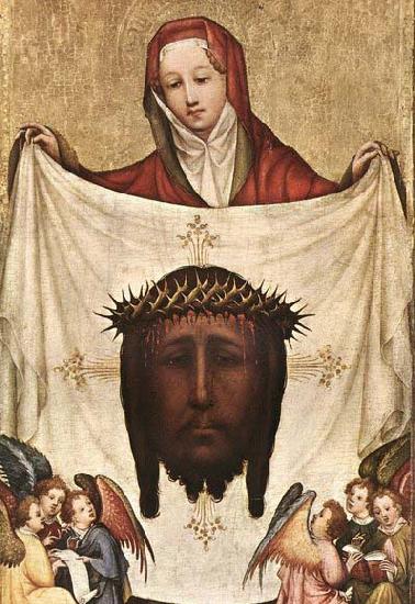 MASTER of Saint Veronica St. Veronica with the Holy Kerchief Spain oil painting art